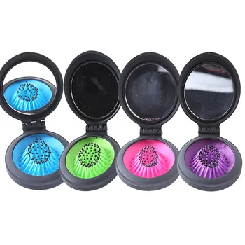 New Travel Portable Folding Plastic Comb Hair Styling Combing With Mirror Oval Hair Brush For Girl Makeup Anywhere Mirror
New Travel Portable Folding Plastic Comb Hair Styling Combing With Mirror Oval Hair Brush For Girl Makeup Anywhere Mirror