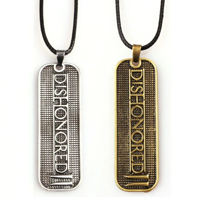 Wholesale Game Dishonored 2 Necklace For Leather Chain Necklace Game Chocker Pendant
Wholesale Game Dishonored 2 Necklace For Leather Chain Necklace Game Chocker Pendant