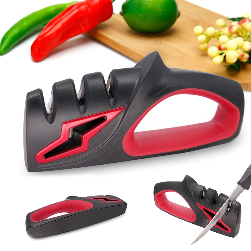 Professional Knife Sharpener Diamond Quick Professional 4 Stages Sharpener Knife Sharpening Tools Sharpening Stone Kitchen Tool
Professional Knife Sharpener Diamond Quick Professional 4 Stages Sharpener Knife Sharpening Tools Sharpening Stone Kitchen Tool