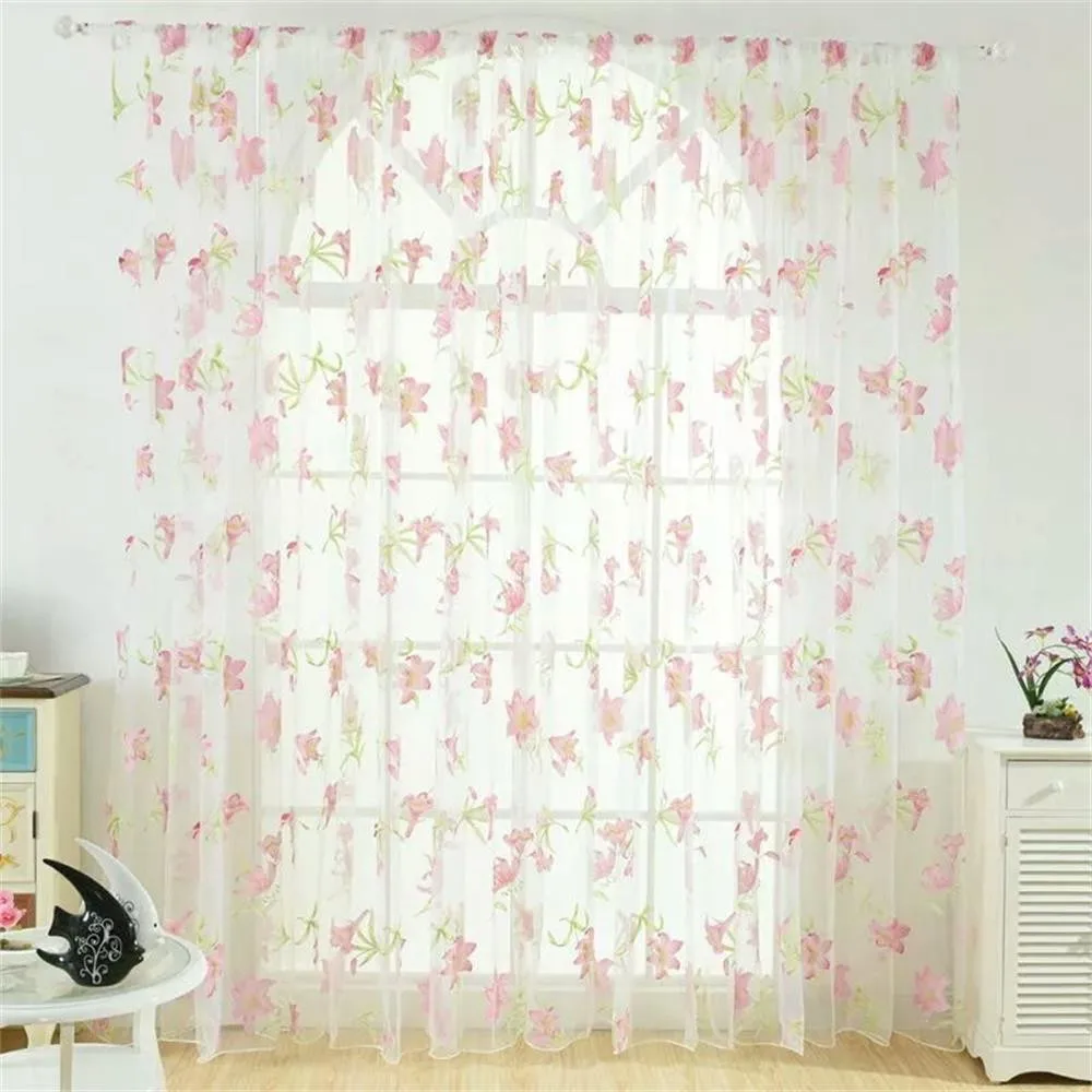 1 Panel Fabric Leaves Sheer Curtain Tulle Window Treatment Voile Drape Valance Window Drapes Decor Modern Tulle Curtains
1 Panel Fabric Leaves Sheer Curtain Tulle Window Treatment Voile Drape Valance Window Drapes Decor Modern Tulle Curtains