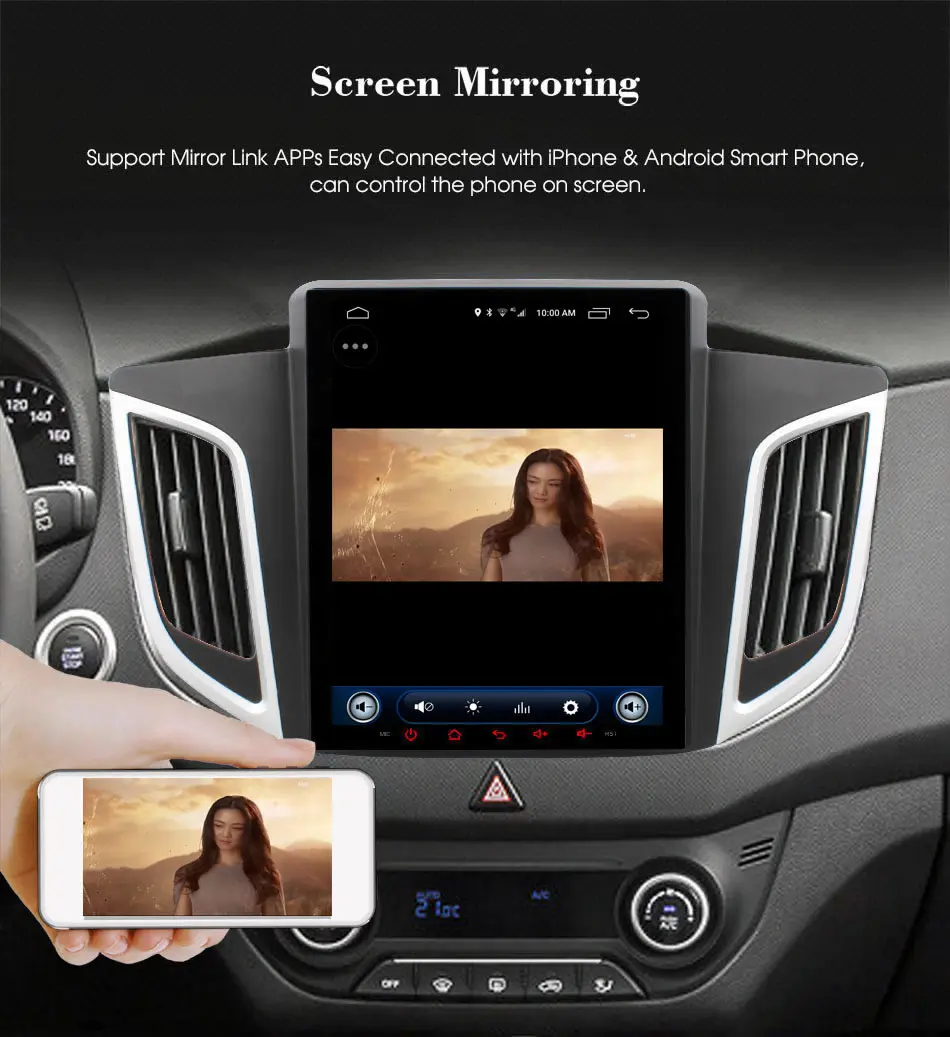 Car dvd C600 mirror link