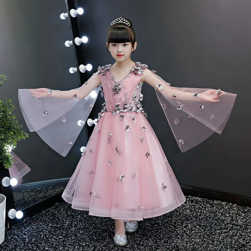 2019 Kid Girl Lace Appliques Princess Ball Gown Teen Girl Pageant First Communion Dress Children Mesh Wedding Party Vestido Q673
2019 Kid Girl Lace Appliques Princess Ball Gown Teen Girl Pageant First Communion Dress Children Mesh Wedding Party Vestido Q673