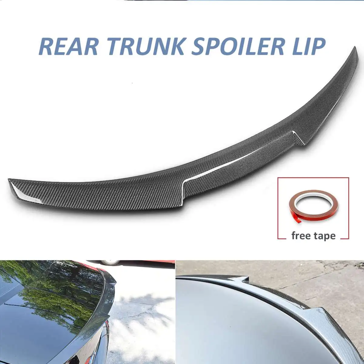 Real Carbon Fiber Rear Trunk Spoiler Lip M4 Style For Audi A6 C7 Sedan Quattro 2013-2016 Rear Wing Spoiler Rear Trunk Roof Wing
Real Carbon Fiber Rear Trunk Spoiler Lip M4 Style For Audi A6 C7 Sedan Quattro 2013-2016 Rear Wing Spoiler Rear Trunk Roof Wing