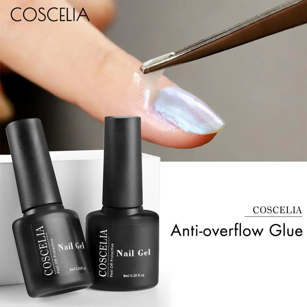 COSCELIA Peel Off Protective Nail Polish Manicure Protected Easy Clean Fast Finger Skin Tape Gel Nail Care Tool Latex Adhesive
COSCELIA Peel Off Protective Nail Polish Manicure Protected Easy Clean Fast Finger Skin Tape Gel Nail Care Tool Latex Adhesive