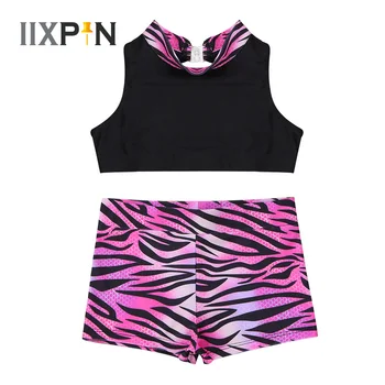 IIXPIN Girls Ballet Dance gymnastics leotards Dancewear Outfit Sleeveless Mock Neck Tank Top with Bottoms girl dance clothing
IIXPIN Girls Ballet Dance gymnastics leotards Dancewear Outfit Sleeveless Mock Neck Tank Top with Bottoms girl dance clothing