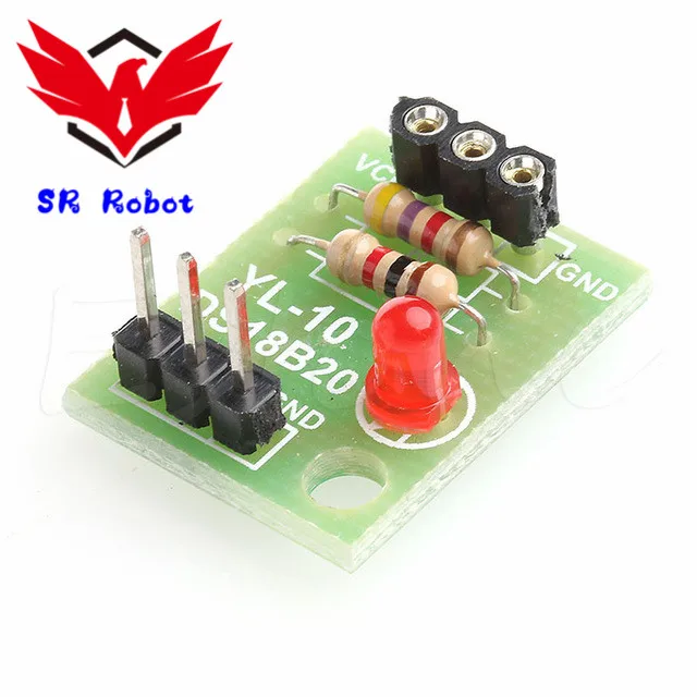 5pcs/lot New DS18B20 Temperature Sensor Shield Module without DS18B20 Chip