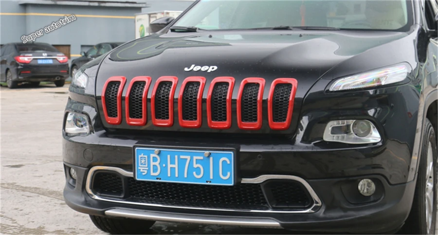 Lapetus Front Face Middle Grille Grill Cover Trim Accessories Exterior Fit For Jeep Cherokee 2014 2015 2016 2017 ABS
Lapetus Front Face Middle Grille Grill Cover Trim Accessories Exterior Fit For Jeep Cherokee 2014 2015 2016 2017 ABS