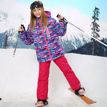Waterproof Index 15000mm Warm Coat Ski Suit Windproof Girls Jackets Kids Clothes Sets Children Outerwear For 3-16 Years Old
Waterproof Index 15000mm Warm Coat Ski Suit Windproof Girls Jackets Kids Clothes Sets Children Outerwear For 3-16 Years Old