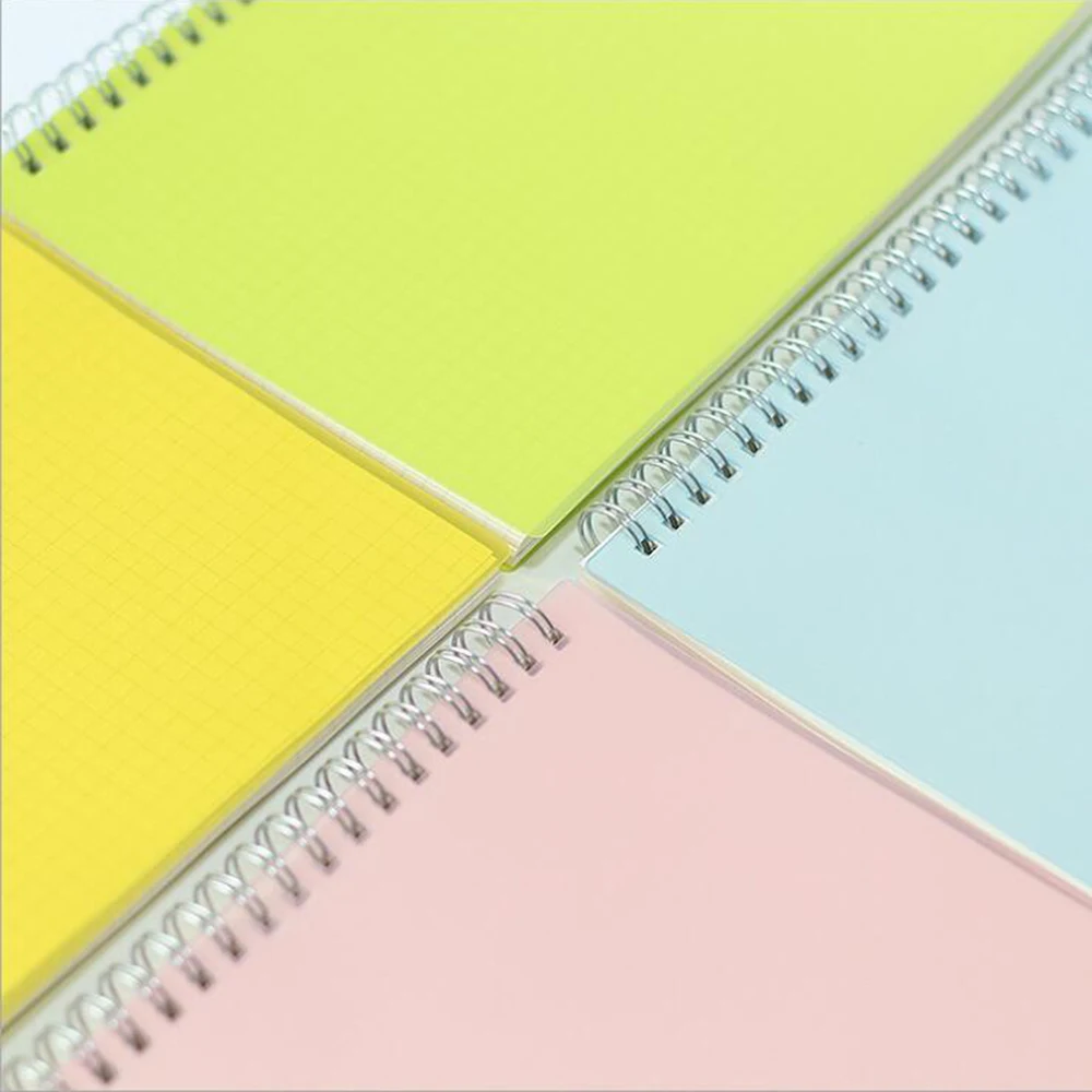 A5 Candy Color Coil Notebook 80 Sheets High-quality Inner Pages Creative Planner Office School Noted Stationery Diary Agenda
A5 Candy Color Coil Notebook 80 Sheets High-quality Inner Pages Creative Planner Office School Noted Stationery Diary Agenda