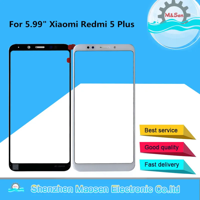 Original M&Sen For 5.99" Xiaomi Redmi 5 Plus Outer Front Glass Panel Digitizer For Xiaomi Redmi 5 Plus Front Touch Screen Glass
Original M&Sen For 5.99" Xiaomi Redmi 5 Plus Outer Front Glass Panel Digitizer For Xiaomi Redmi 5 Plus Front Touch Screen Glass