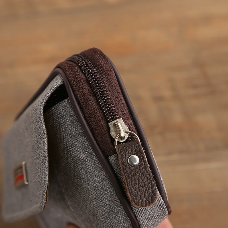 Waist Bag Belt Clip phone cover for asus zenfone max pro m2 m1 oppo reno find x f11 pro pocophone f1 moto g6 Cloth Pouch Case (2)