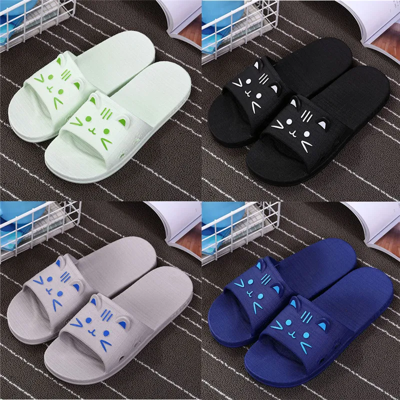 2019 Men Cartoon Cat Flat Bath Slippers Summer Sandals Indoor & Outdoor Slippers Mans footwear men shoes 40JA29
2019 Men Cartoon Cat Flat Bath Slippers Summer Sandals Indoor & Outdoor Slippers Mans footwear men shoes 40JA29