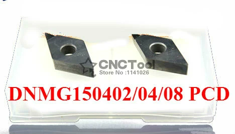 

2PCS PCD Diamond insert DNMG150402 / DNMG150404 / DNMG150408 CNC PCD inserts For Turning Tools For MDJNR/MDQNR/MDPNN