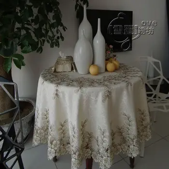 Elegant rustic fashion embroidery fabric dining table cloth tablecloth round table cloth cutout cover towel
Elegant rustic fashion embroidery fabric dining table cloth tablecloth round table cloth cutout cover towel