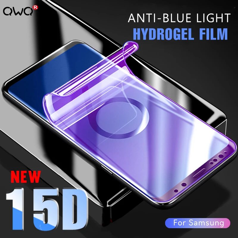 15D Anti-Blue Light Hydrogel Film For Samsung Galaxy S10 S9 S8 Plus S10 Lite Full Cover Screen Protector Note 8 Note 9 not Glass
15D Anti-Blue Light Hydrogel Film For Samsung Galaxy S10 S9 S8 Plus S10 Lite Full Cover Screen Protector Note 8 Note 9 not Glass