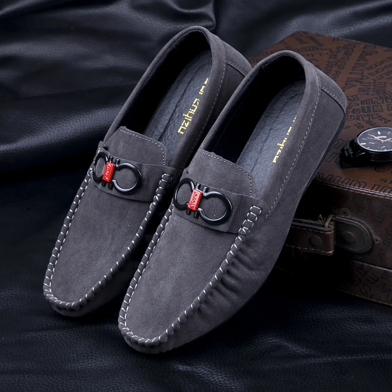 2019 New Mens Shoes Casual Driving Drive Shoes Leather Comfortable Man Loafers Black Gray Slip On Footwear Men A139
2019 New Mens Shoes Casual Driving Drive Shoes Leather Comfortable Man Loafers Black Gray Slip On Footwear Men A139