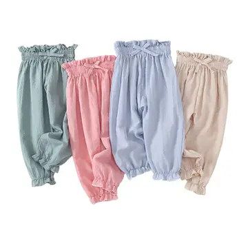 2018 2-7Y Summer Children Clothes High Waist Loose Cotton Soft Girls Casual Pants Kids Wide Leg Trousers T1
2018 2-7Y Summer Children Clothes High Waist Loose Cotton Soft Girls Casual Pants Kids Wide Leg Trousers T1