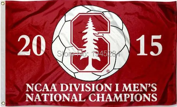 Image Stanford Cardinal Mens NCAA Soccer Champs Flag 3x5ft 150x90cm Polyester Flag Banner, free shipping