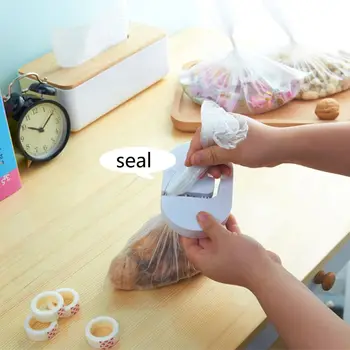 1pcs Sealing clip 5 tapes Household Fresh-keeping Bag Sealer Sealing machine Portable bags sealed Kitchen gadgets
1pcs Sealing clip 5 tapes Household Fresh-keeping Bag Sealer Sealing machine Portable bags sealed Kitchen gadgets