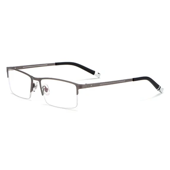 Hotony Optical Spectacles Business Titanium Alloy Eyeglasses Frame Men Eyewear Half Rim Glasses Black Gray Silver Brown Blue
Hotony Optical Spectacles Business Titanium Alloy Eyeglasses Frame Men Eyewear Half Rim Glasses Black Gray Silver Brown Blue