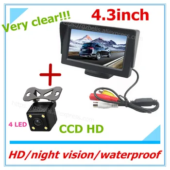 4.3inch Car Rearview Monitor Mirror auto parking system display HD with 170 Degrees Waterproof Car rear view camera
4.3inch Car Rearview Monitor Mirror auto parking system display HD with 170 Degrees Waterproof Car rear view camera