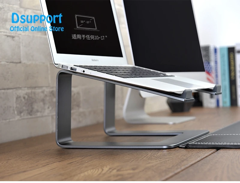 Aluminum Alloy Laptop Stand Angle 15 degree for Home/Office 11-17 inch Notebook AP-9
Aluminum Alloy Laptop Stand Angle 15 degree for Home/Office 11-17 inch Notebook AP-9