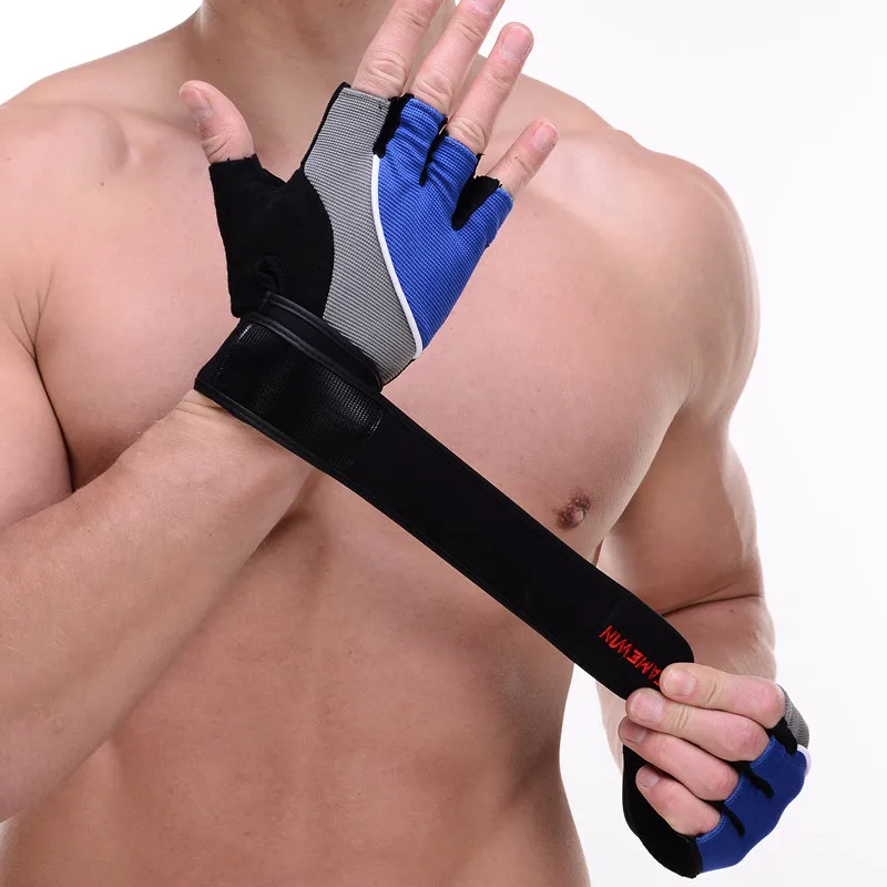 CAMEWIN Weight Lifting Gym Gloves Workout Wrist Wrap Sports Exercise Training Fitness
CAMEWIN Weight Lifting Gym Gloves Workout Wrist Wrap Sports Exercise Training Fitness