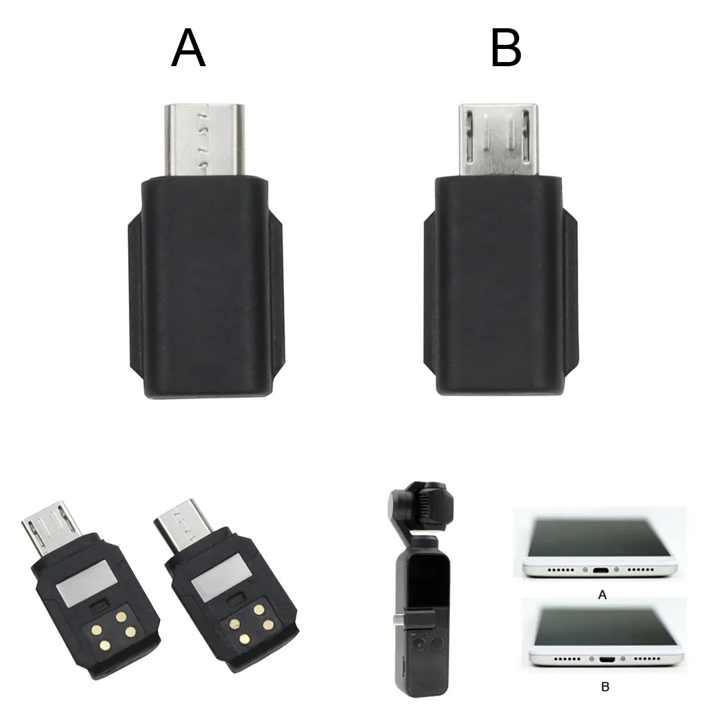 For DJI Osmo Pocket Smartphone Adapter Micro USB ( Android ) TYPE-C IOS For OSMO Pocket Handheld Gimbal Accessiories 6.10
For DJI Osmo Pocket Smartphone Adapter Micro USB ( Android ) TYPE-C IOS For OSMO Pocket Handheld Gimbal Accessiories 6.10