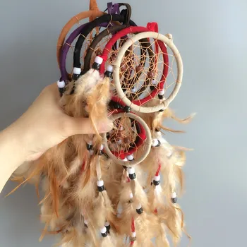 DHL free Shipping 120pcs/lot Mixed Colors two Rings Feather Dream Catcher Small Dream Catcher Hangings
DHL free Shipping 120pcs/lot Mixed Colors two Rings Feather Dream Catcher Small Dream Catcher Hangings