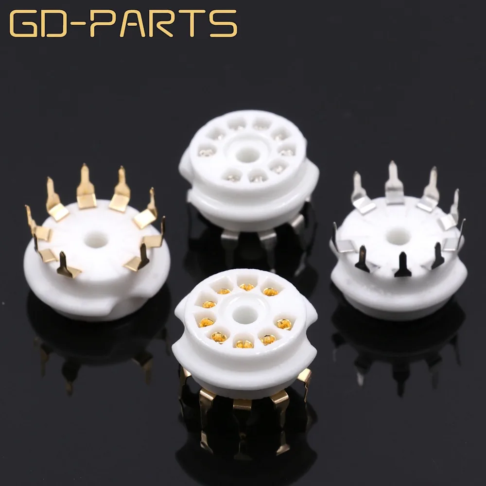2PCS Miniature B9A 9pin PCB Mount Ceramic Tube Socket For 6DJ8 12AX7 ECC83 B339 CV492 6L13 12AU7 ECC82 12AT7 Hifi Audio Tube AMP
2PCS Miniature B9A 9pin PCB Mount Ceramic Tube Socket For 6DJ8 12AX7 ECC83 B339 CV492 6L13 12AU7 ECC82 12AT7 Hifi Audio Tube AMP