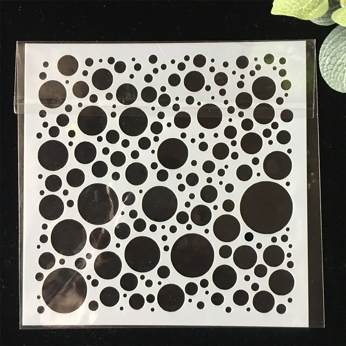 New 13cm Bubble Dot Circle DIY Craft Layering Stencils Painting Scrapbooking Stamping Embossing Album Paper Template F5170-5
New 13cm Bubble Dot Circle DIY Craft Layering Stencils Painting Scrapbooking Stamping Embossing Album Paper Template F5170-5