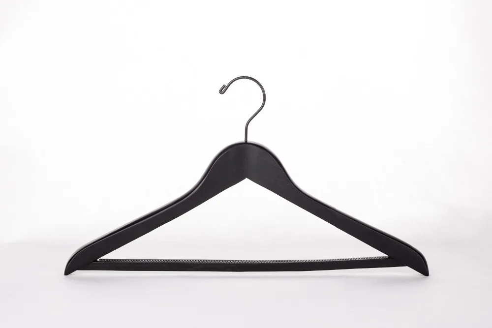 Bonzer Thick Black Wooden Suits Hanger with Trouser bar, Exclusive Customized (6 Pieces/ Lot)
Bonzer Thick Black Wooden Suits Hanger with Trouser bar, Exclusive Customized (6 Pieces/ Lot)