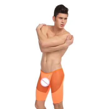 Fashion Sexy Mesh Transparent Men High Elastic Shorts Lounge Breathable Sleep Bottoms See Through Pajama Pants
Fashion Sexy Mesh Transparent Men High Elastic Shorts Lounge Breathable Sleep Bottoms See Through Pajama Pants