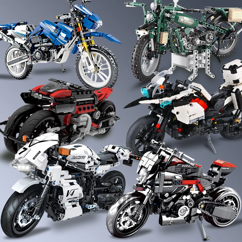 City Vehicles Compatible Legoed Technic Motorcycle Moto Motor Car Racing Speed Motorbike Building Blocks Models Bricks Kids Toys
City Vehicles Compatible Legoed Technic Motorcycle Moto Motor Car Racing Speed Motorbike Building Blocks Models Bricks Kids Toys