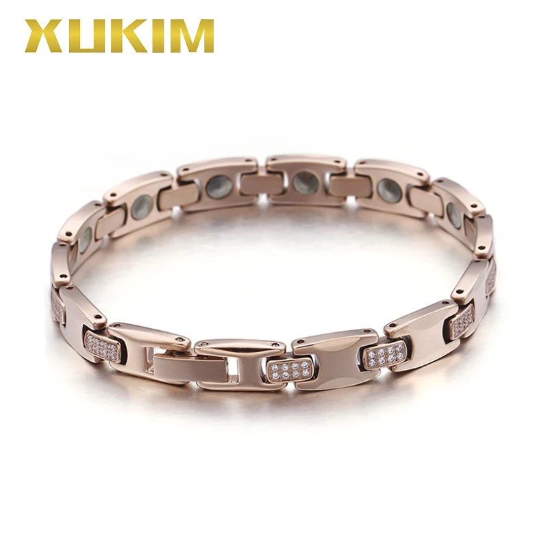 XMB125 Xukim Jewelry Tungsten steel Health Magnet Bracelets Power Element Magnets germanite bangle fasion gift for men and women
XMB125 Xukim Jewelry Tungsten steel Health Magnet Bracelets Power Element Magnets germanite bangle fasion gift for men and women