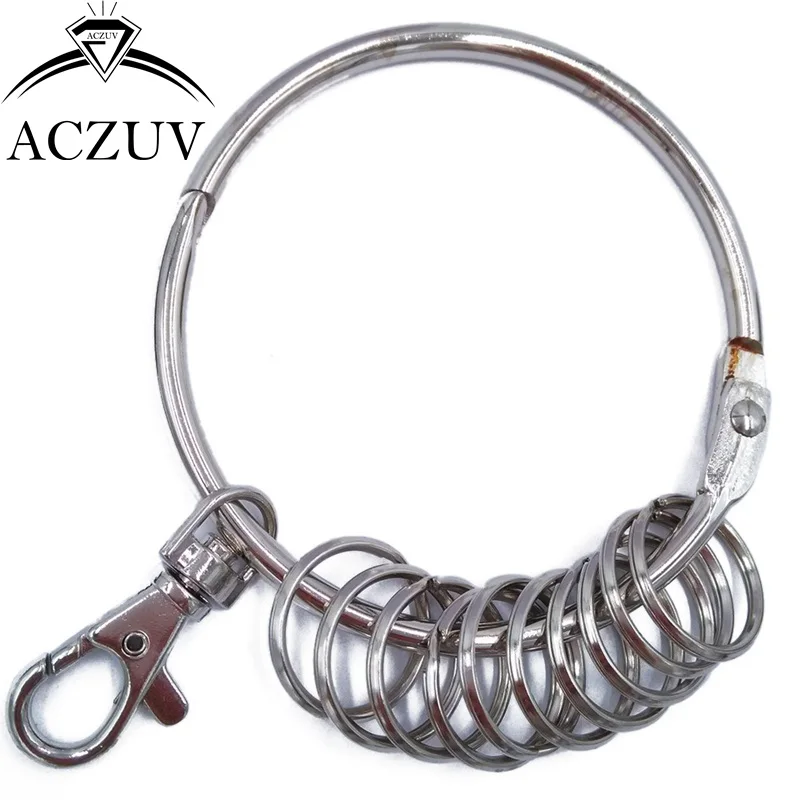 20pcs Dull Silver Rhodium Plated Keychain Big 80mm Key Ring Accessories 25mm Small Ring & 38mm Swivel Lobster Clasp BKR002
20pcs Dull Silver Rhodium Plated Keychain Big 80mm Key Ring Accessories 25mm Small Ring & 38mm Swivel Lobster Clasp BKR002