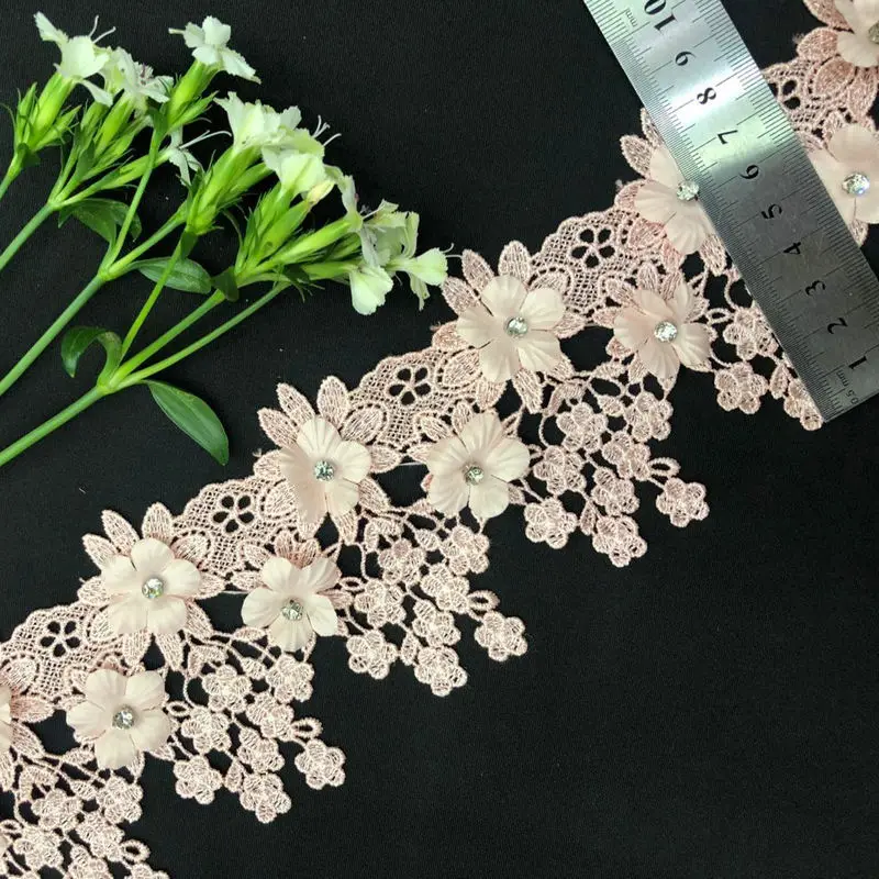 HAWARULU 1yard 8cm DIY lace trim polyester filament beads barcode lace fabric ribbon wedding decoration clothing accessories
HAWARULU 1yard 8cm DIY lace trim polyester filament beads barcode lace fabric ribbon wedding decoration clothing accessories