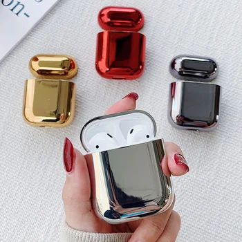 Plating Luxury Bluetooth Wireless Earphone Case For AirPods Protective Cover Skin Accessories for Apple Airpods Charging Box
Plating Luxury Bluetooth Wireless Earphone Case For AirPods Protective Cover Skin Accessories for Apple Airpods Charging Box
