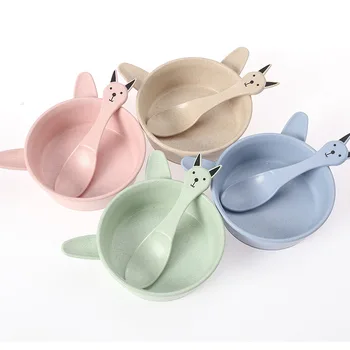 Hot Kitchen Dinner Rice Bowl set Drop Resistance Household Tableware Wheat Straw PP For Babies Suits Children Against
Hot Kitchen Dinner Rice Bowl set Drop Resistance Household Tableware Wheat Straw PP For Babies Suits Children Against