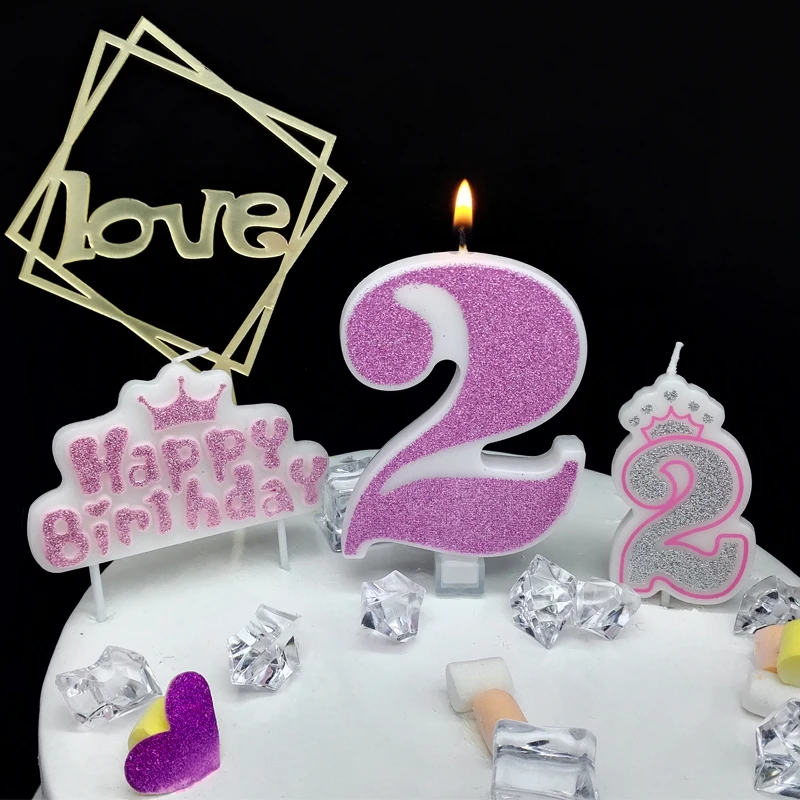 Large pink glitter digital candle happy birthday cake decoration princess confession 520 girls girls
Large pink glitter digital candle happy birthday cake decoration princess confession 520 girls girls