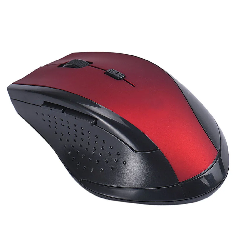 Mouse 2.4GHz 6 Buttons Wireless Optical Ergonomic USB Gaming Mouse Mice for Laptop PC Computer*95
Mouse 2.4GHz 6 Buttons Wireless Optical Ergonomic USB Gaming Mouse Mice for Laptop PC Computer*95