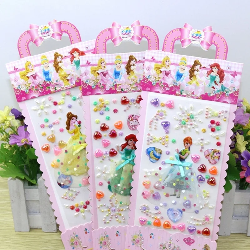 Carton Princess Dress up princess Stickers Cute Acrylic crystal diamond sticker Children Birthday Gifts Party Gifts for girl
Carton Princess Dress up princess Stickers Cute Acrylic crystal diamond sticker Children Birthday Gifts Party Gifts for girl