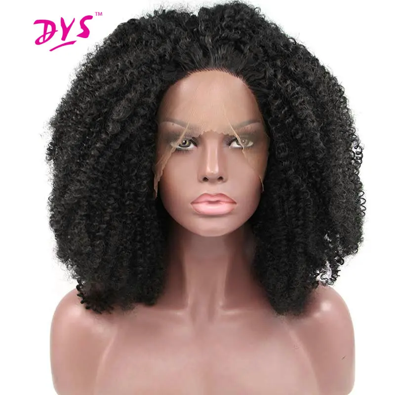 Deyngs Black Lace Front Wigs For Black Women Short Afro Kinky Curly Natural Synthetic Black Color Heat Resistant Full Hairstyle
Deyngs Black Lace Front Wigs For Black Women Short Afro Kinky Curly Natural Synthetic Black Color Heat Resistant Full Hairstyle