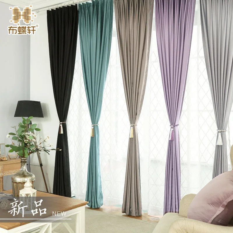 New Arrival Modern Simple Style Solid Colorfur Blind Blackout Curtains for Bedroom Custom Made Curtains Window Curtains
New Arrival Modern Simple Style Solid Colorfur Blind Blackout Curtains for Bedroom Custom Made Curtains Window Curtains