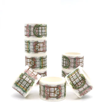 7m*30mm Creativity Refreshing Garden Washi Tape DIY Decoration Scrapbooking Planner Masking Tape Adhesive Tape Stationery 1PCS
7m*30mm Creativity Refreshing Garden Washi Tape DIY Decoration Scrapbooking Planner Masking Tape Adhesive Tape Stationery 1PCS