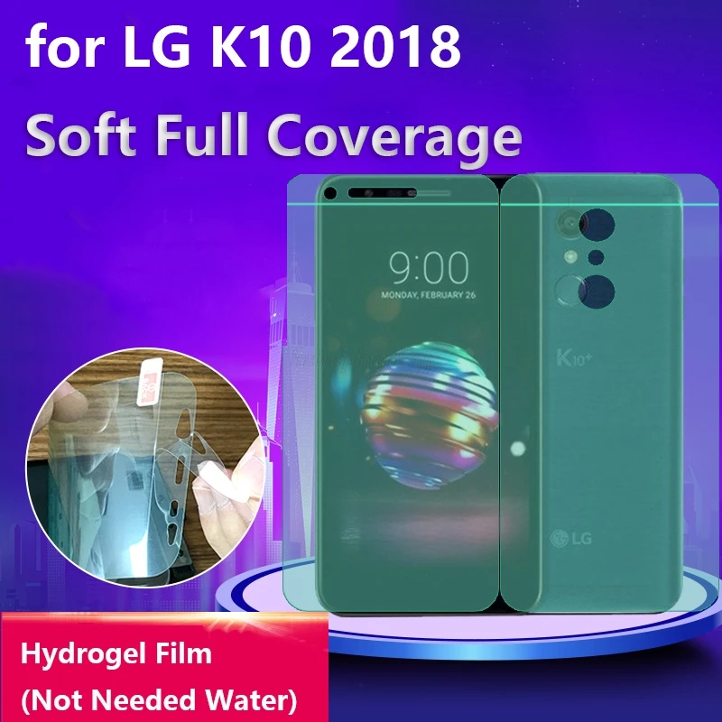 Soft HD ANti-Scratch Finger 4D Full Body Cover Screen Protector for LG K10 2018 AUTO Fixed Hydrogel Film
Soft HD ANti-Scratch Finger 4D Full Body Cover Screen Protector for LG K10 2018 AUTO Fixed Hydrogel Film