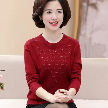 New autumn and winter 2020 women's sweater long-sleeved shirt loose mother loaded autumn shirt shirt middle-aged sweater
New autumn and winter 2020 women's sweater long-sleeved shirt loose mother loaded autumn shirt shirt middle-aged sweater