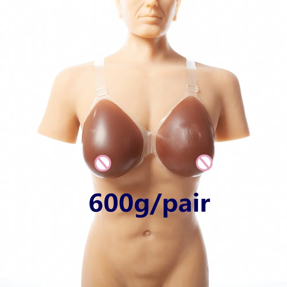 Fake Boobs 600g/pair B cup Black Silicone Breast Forms Drag Queen Artificial Breast
Fake Boobs 600g/pair B cup Black Silicone Breast Forms Drag Queen Artificial Breast