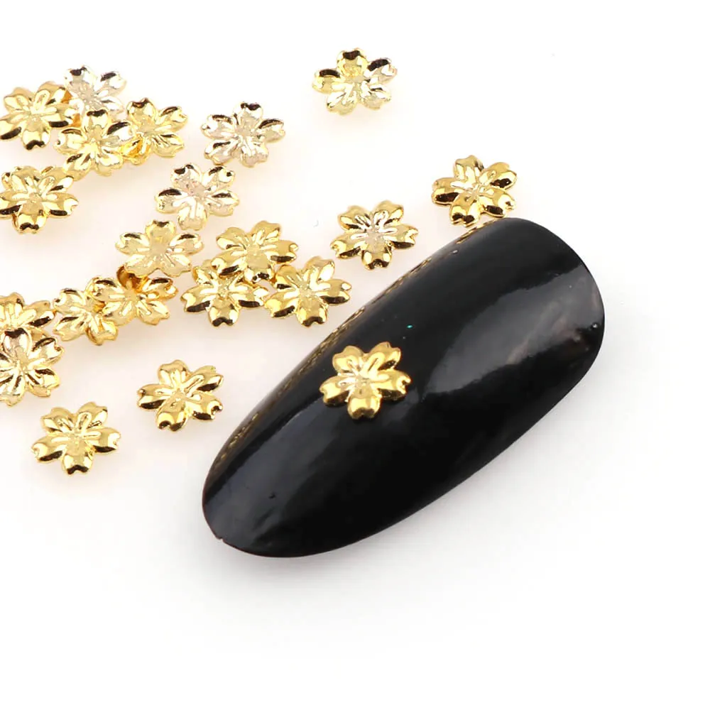 100Pcs 5mm 3D Cherry Blossoms Gold/Silver Color Nail Art Metal Decor,Alloy Nail Charms,Jewelry On Nails Salon Supplies
100Pcs 5mm 3D Cherry Blossoms Gold/Silver Color Nail Art Metal Decor,Alloy Nail Charms,Jewelry On Nails Salon Supplies