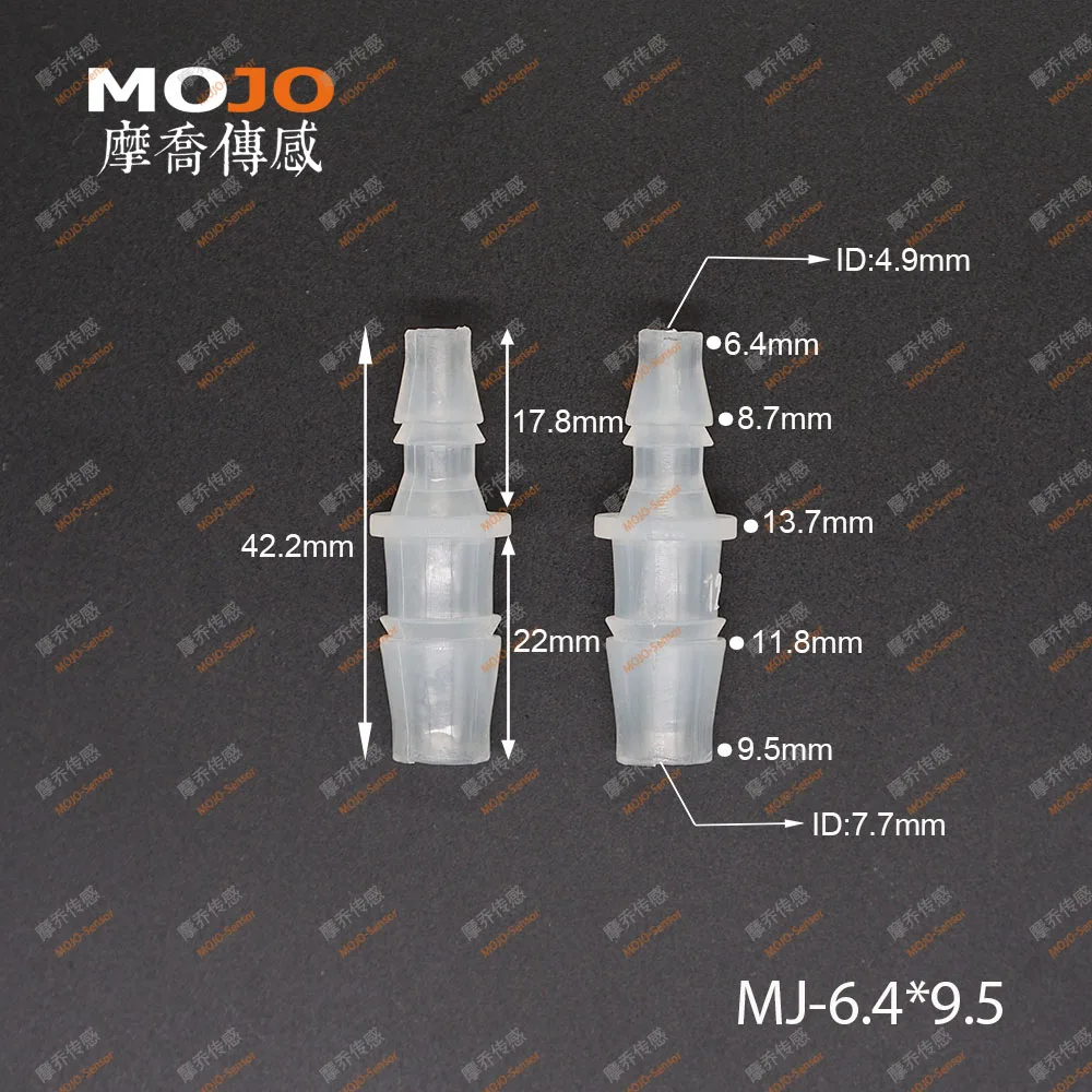 2020 Free shipping MJ-S6.4X9.5(100pcs/lots) PP Reducing Straight type barbed water fitting connectors
2020 Free shipping MJ-S6.4X9.5(100pcs/lots) PP Reducing Straight type barbed water fitting connectors